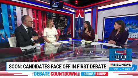 Lester Holt and Kristen Welker recall the difficulties of hosting debates