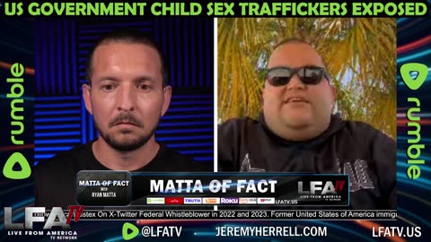 US GOVERNMENT CHILD SEX TRAFFICKERS EXPOSED!!