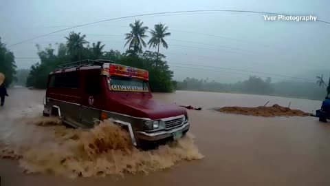 Deaths climb as storm makes landfall in Philippines