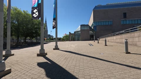 🖼️⭐ Best Views Of Quebec 🌴 Gatineau🍁 In Ottawa Part 2 🌎Walking To National Gallery of Canada 🍁 ☀️