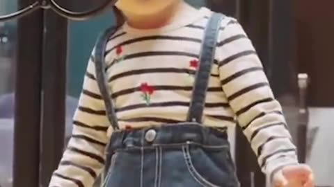 Cute girl Singing