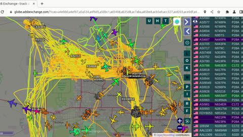 FDY8053 aka N853SA - more gang banging gang stalking by the PIG NAZI DECK KPHX Jan 26th 2024