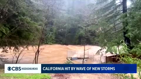 Another powerful storm front hits California amid flooding woes