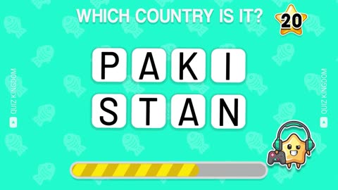 🚩 Can You Guess the Country by its Scrambled Name? 🌎