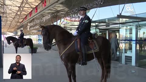 220928 #PolicíaLocalMálaga - Celebración de los #Actos del #Patrón - Noticias Canal Málaga