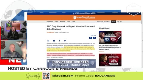 Badlands Daily - Thursday Aug 22, 2024- The most incompetent administration and the media coverup