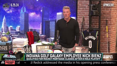 Pat McAfee talks with Nick Bienz about Golf 6/25/24