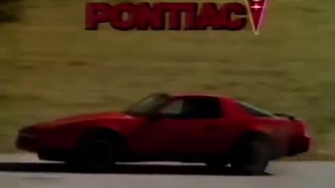 CG Memory Lane: Pontiac Firebird Trans Am commercial from 1982