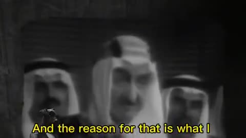 KING FAISAL DESCRIBES ZIONISM AS THE “MOTHER OF EVIL.”