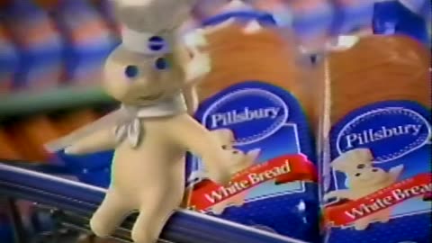 1996 - Pillsbury Dough Boy Hits the Bread Aisle