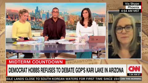 'Why Not Debate Your Opponent?': CNN Hosts Call Out Katie Hobbs For Ducking Debates