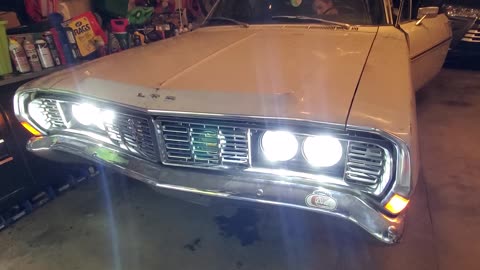 1968 Ford LTD Hidden Head Lamps