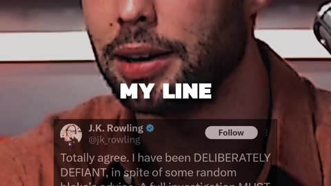 Tristan Tate Praises J.K. Rowling