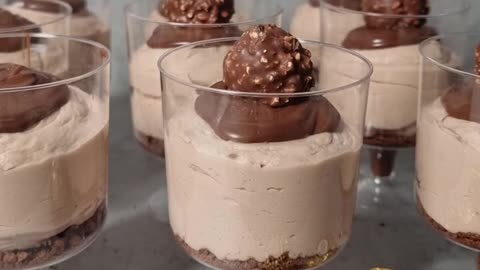 Dessert in 5 Minuten machen! Mit 5 Zutaten unglaublich lecker! Rocher Dessert