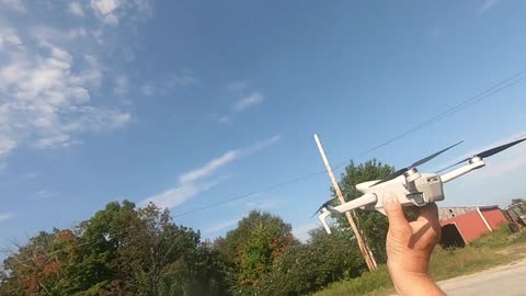 Hand takeoff & landing Mini 3