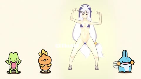 Eris Bikini Konosuba Pokémon dancing POKÉDANCE #mmd #Eris #Konosuba