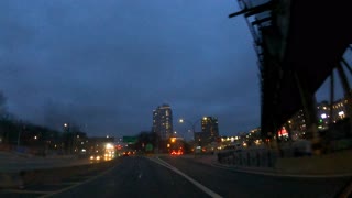 Driving Thru Around 01-16-2022 Williamsburg Bridge Manhattan to Brooklyn 4K