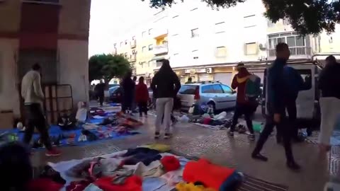 It looks like a North African city but it is Almeria in Spain. "I've never seen