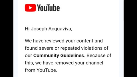 YouTube Just Deleted Both My Channels