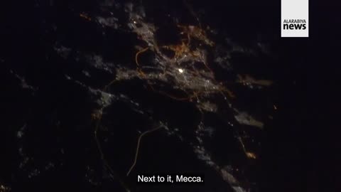 Emirati astronaut Sultan al-Neyadi shares images of Saudi Arabia’s Mecca from space