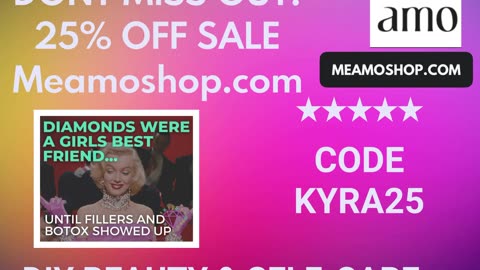 Meamo’s sale starts on Thursday at 9AM CST. 25% off with code Kyra25