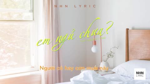 Beat - Em Ngủ Chưa - Trịnh Thăng Bình ft. OSAD