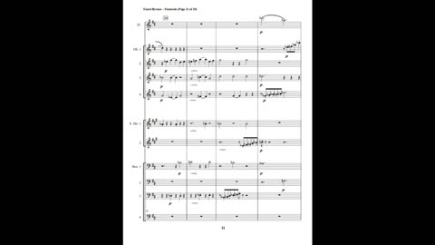 Gabriel Fauré – Pastorale, Op. 112, No. 4 (Double Reed Choir + Flute)