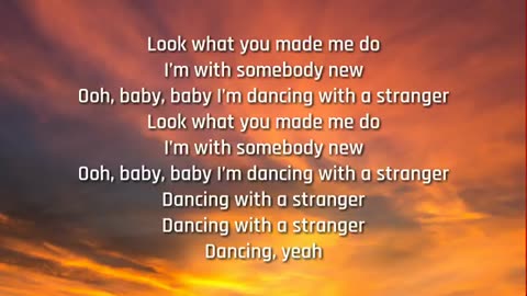 Sam Smith,Normani-Dancing with a stronger with lyrics