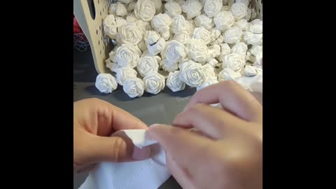 DIY Tissue Paper Flowers | Paper craft | Paper Flowers tutorial