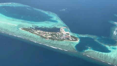 Maldives Natural View from the Maldives Heights