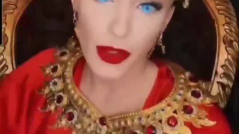 Irish actress Tarah Lisa, a recorded TikTok video drinking from a bag of adrenochrome