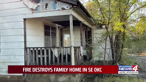 Man's dream to sell home shattered after massive fire in Oklahoma City