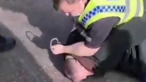 UK south wales police lose it with the public