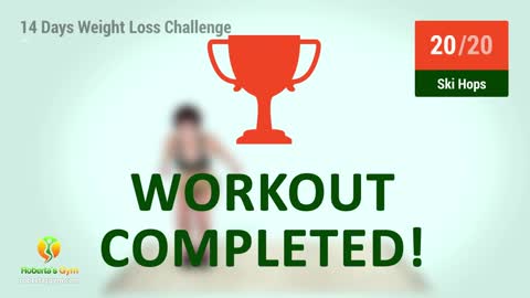 14 Days Weight Loss Challenge - Home Workout Routine