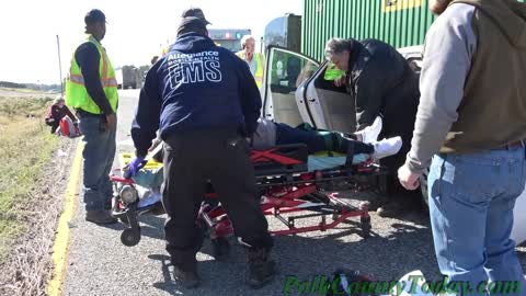 2 VEHICLE MAJOR ACCIDENT, GOODRICH TEXAS, 01/28/22...