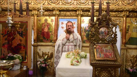 Biserica Sfintii Apostoli - Predică la Înălțarea Sfintei Cruci