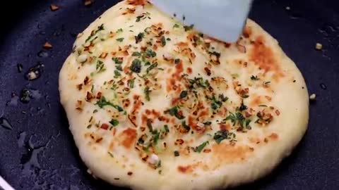 Garlic Butter Naan Without Oven