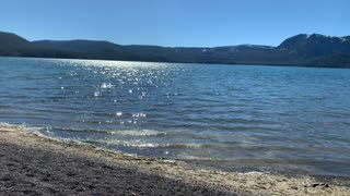 Central Oregon – Paulina Lake “Grand Loop” – Exploring the Beach – 4K