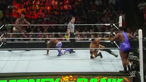 FULL MATCH - New Day vs. Prime Time Players — WWE Tag Team Title Match: WWE Money in the Bank 2015