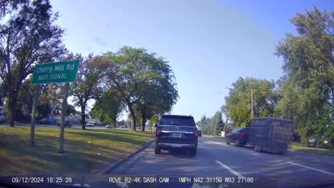 Random Driving in Dearborn And Dearborn Heights, Michigan, September 12, 2024