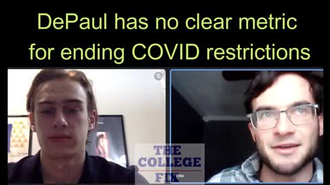 DePaul has no clear metric for ending COVID restrictions