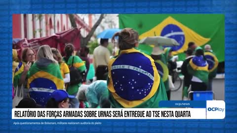 Relatório das Forças Armadas sobre urnas será entregue ao TSE nesta quarta