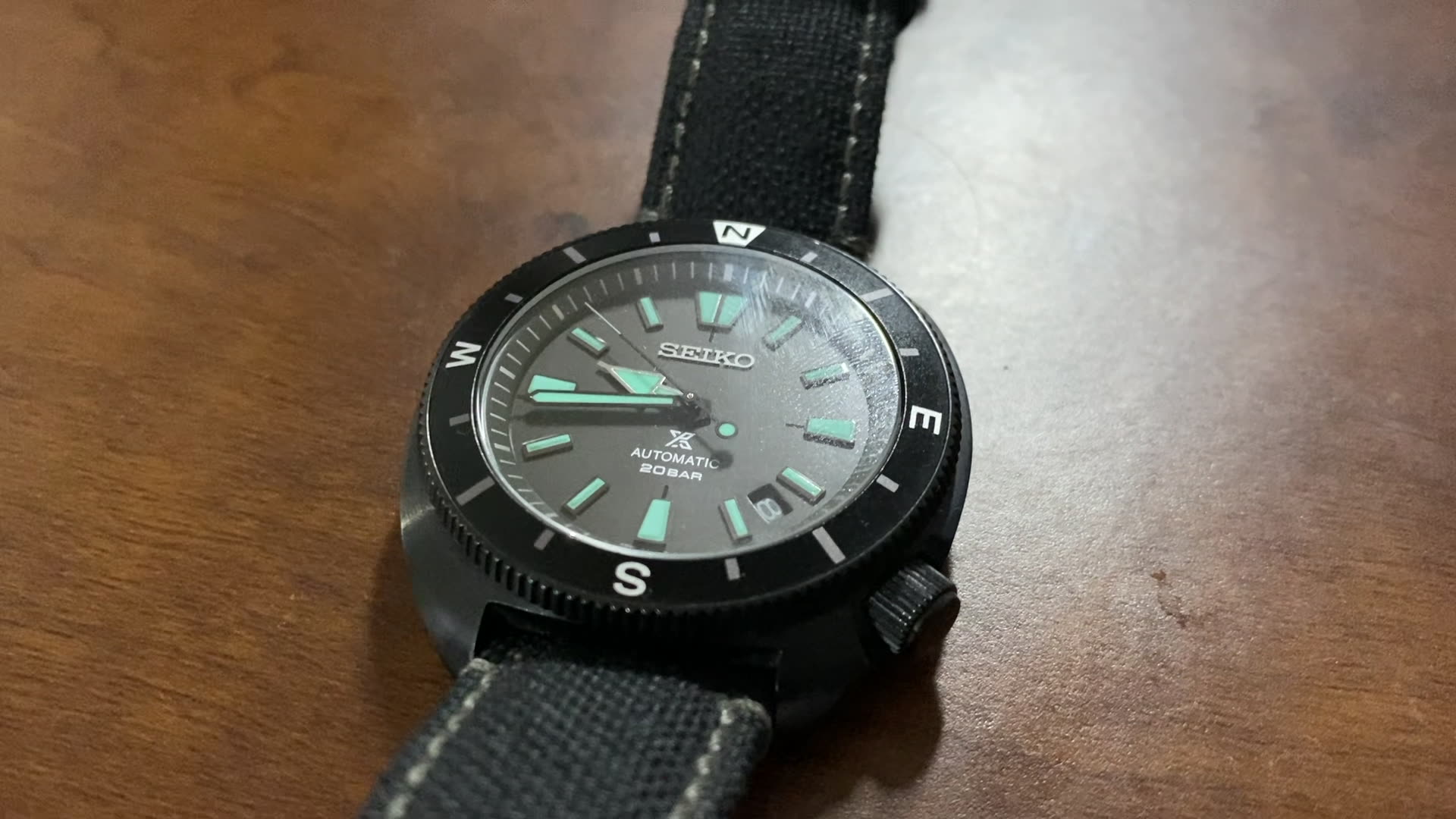 Quick review of SEIKO LAND TORTOISE NIGHT VISION Watch