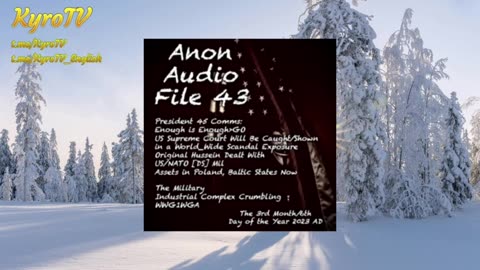 Anon file 43 - where we are now ?