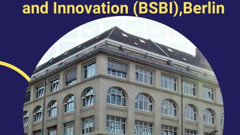 Study MBA in Germany | Get admission in Berlin School of Business and Innovation