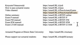 Exam LTAM exercise for July 18, 2021