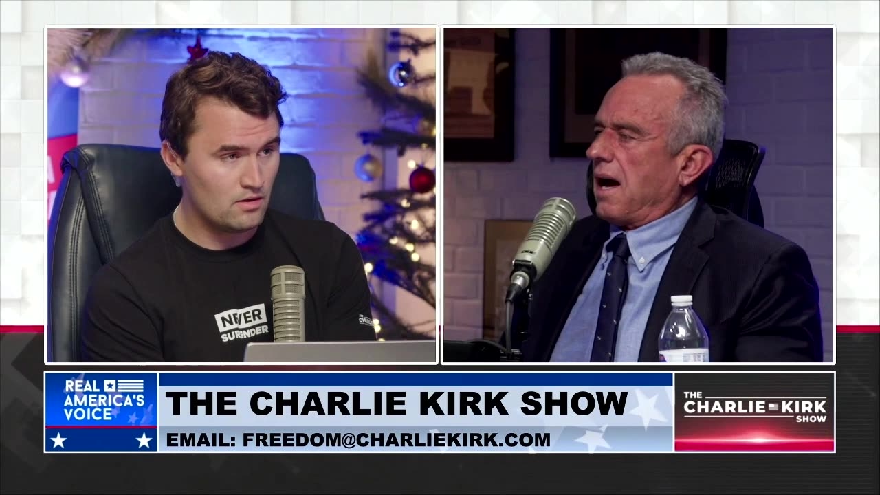 Charlie Kirk and RFK Jr. Clash in Unfiltered Conversation on America's