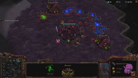 StarCraft 2 Gold League Ranked Zerg # 4