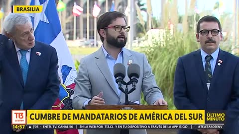 Boric habla del retorno de Venezuela a instancias multilaterales