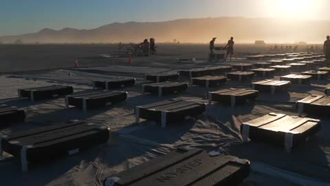 burning man project DRAFT & FRIEND; An Aerila preference with 1000Drones at burning Man|2023